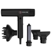 KOMEX cross-border new products: High-speed brushless 110,000 RPM folding hair dryer for Europe and America, high-power constant-temperature negative ion hair dryer, and salon screen display hair dryer details Picture